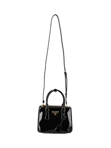 Prada Logo Plaque Top Handle Bag