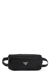 Prada Logo Plaque Zipped Belt Bag