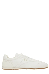 Prada Logo-Printed Lace-Up Sneakers