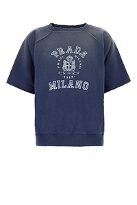Prada Logo-Printed Crewneck T-Shirt