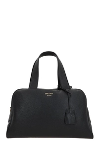 Prada Logo-Printed Zipped Tote Bag