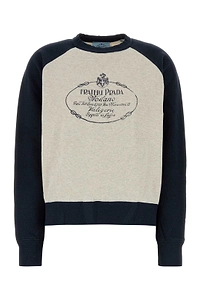 Prada Logo Two-Toned Sweatshirt