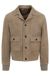 Prada Long-Sleeved Button-Up Jacket
