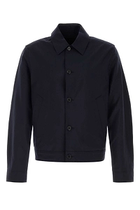 Prada Long-Sleeved Button-Up Jacket
