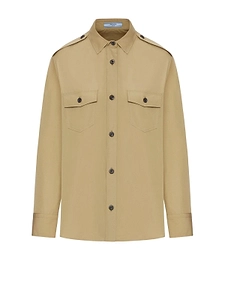 Prada Long-Sleeved Button-Up Shirt