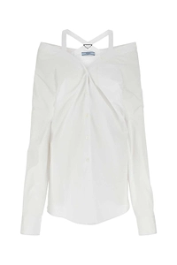 Prada Long-Sleeved Buttoned Shirt