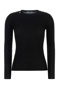 Prada Long-Sleeved Crewneck Jumper