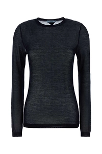 Prada Long-Sleeved Crewneck Jumper