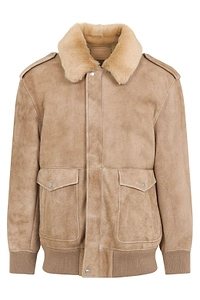 Prada Logo Detailed Long-Sleeved Jacket