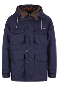 Prada Long-Sleeved Hooded Coat
