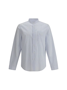 Prada Long-Sleeved Striped Shirt