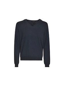 Prada Long-Sleeved V-Neck Jumper