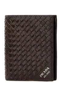 Prada Minuteria Woven Wallet