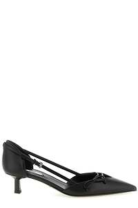 Prada Open-Side Pumps