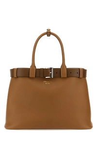 Prada Open-Top Large Belted Handbag