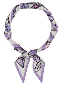 Prada Pattern-Printed Scarf