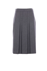 Prada Pleated Midi Skirt