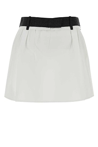 Prada Pleated Mini Skirt
