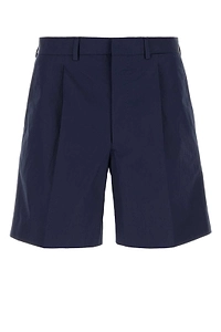 Prada Pleated Tailored Shorts