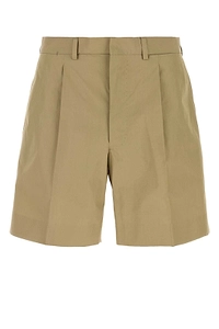Prada Pleated Tailored Shorts