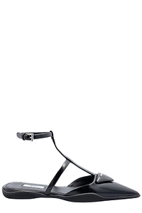 Prada Point Toe Ballet Flats