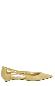 Prada Pointed-Toe Ballet Flats