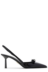 Prada Pointed-Toe Slingback Pumps