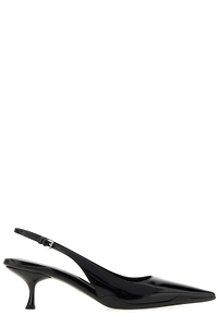 Prada Pointed-Toe Slingback Pumps