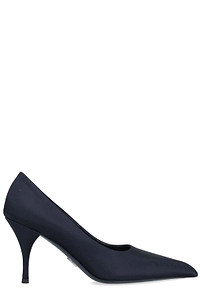 Prada Pointed Toe Slip-On Pumps