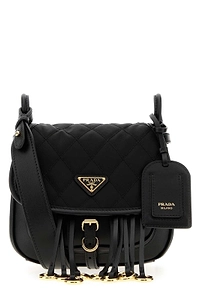 Prada Quilted Fringe Shoulder Bag