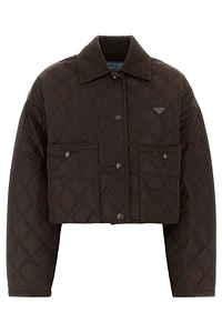 Prada Quilted Cropped Jacket