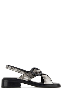 Prada Re-Edition 1996 Logo-Printed Slingback Sandals
