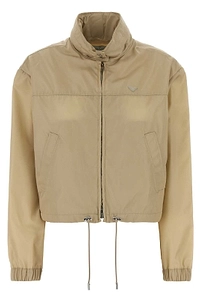 Prada Zip-Up Blouson Jacket
