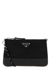 Prada Re-Nylon Speedrock Zipped Clutch Bag