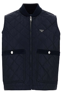 Prada Re-Nylon Zipped Gilet