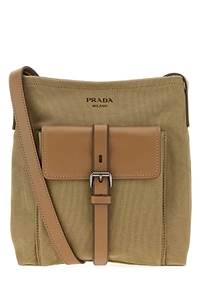 Prada Route Buckle Messenger Bag