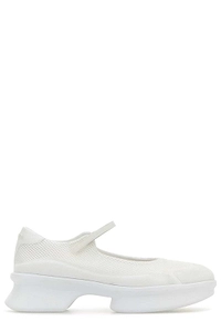 Prada Round-Toe Mesh Ballerinas