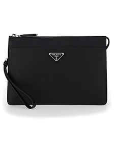 Prada Saffiano Clutch Bag