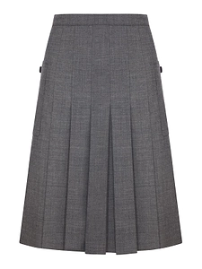 Prada Rush Stitch Pleated Skirt