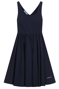 Prada Scoop Neck Sleeveless Mini Dress