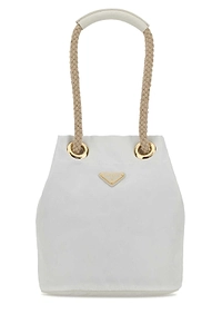Prada Secchiello Braided-Handle Bucket Bag