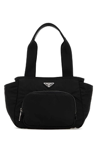 Prada Shopping Zip-Pocket Tote Bag