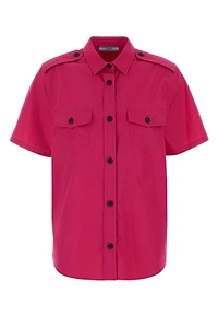 Prada Short-Sleeved Buttoned Shirt