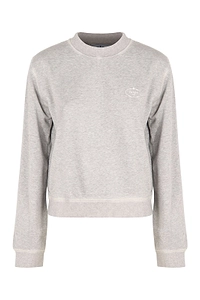 Prada Long-Sleeved Crewneck Sweatshirt