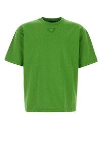 Prada Short-Sleeved Crewneck T-Shirt