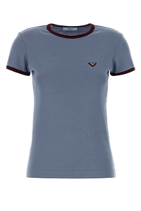 Prada Short-Sleeved Crewneck T-Shirt