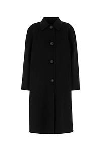 Prada Single-Breasted Long Coat