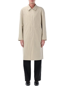 Prada Single-Breasted Cotton Coat