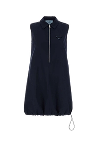 Prada Sleeveless Drawstring Dress