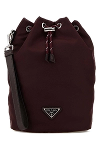 Prada Speedrock Drawstring Bucket Bag